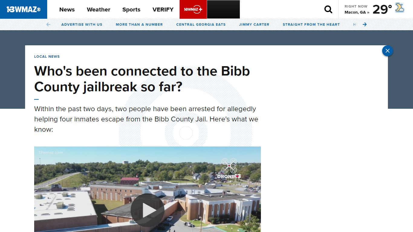 Who's been connected to the Bibb County jailbreak so far? - 13WMAZ